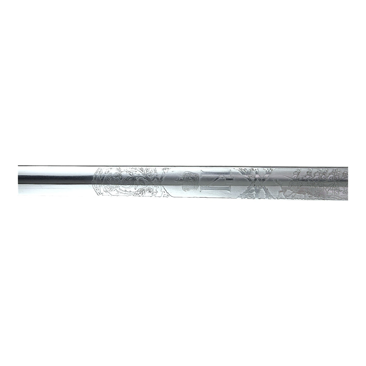 Prussian M1898 Cavalry Saber, Leib-Dragoner Regt. 24 Triple-Etched Blade & Portepee