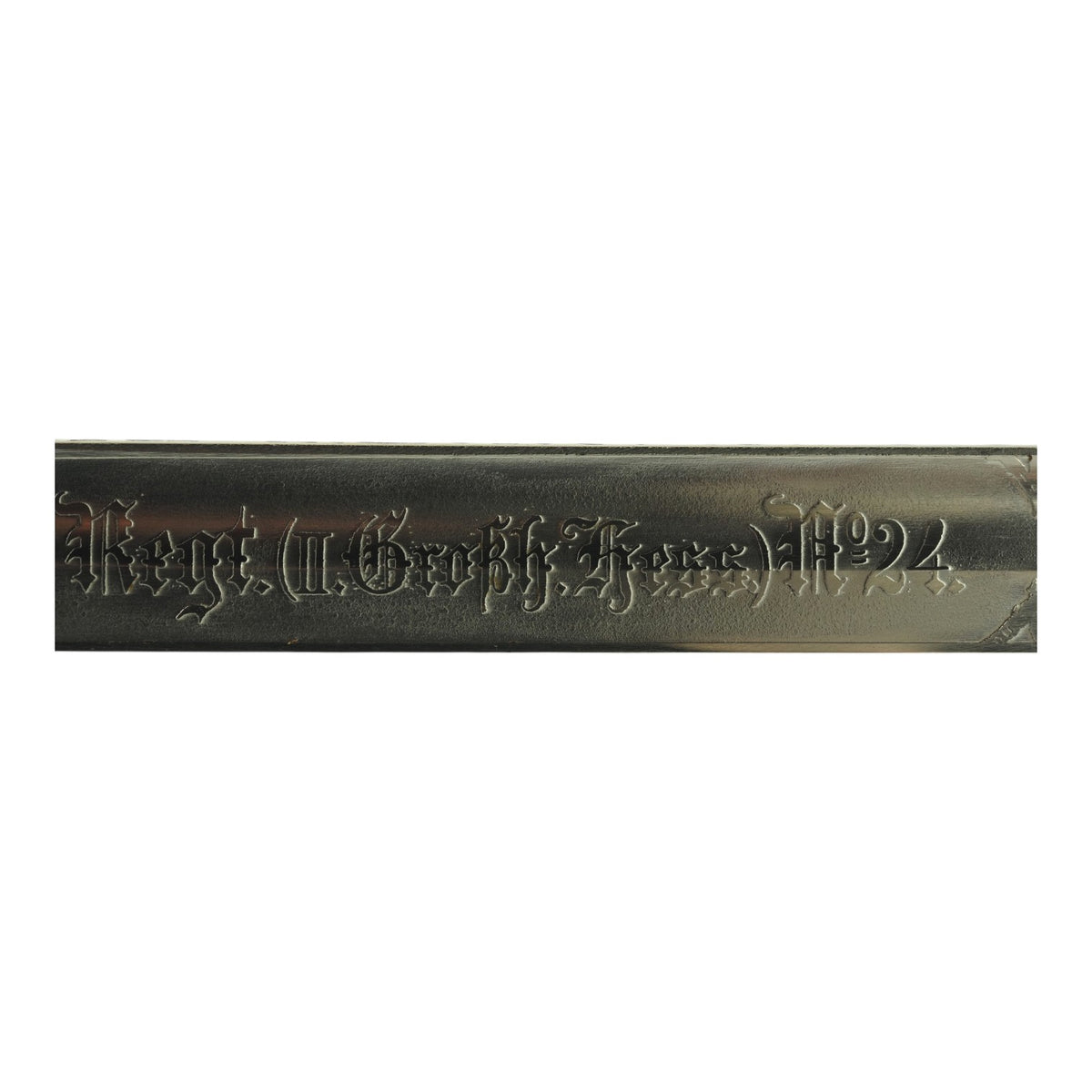 Prussian M1898 Cavalry Saber, Leib-Dragoner Regt. 24 Triple-Etched Blade & Portepee