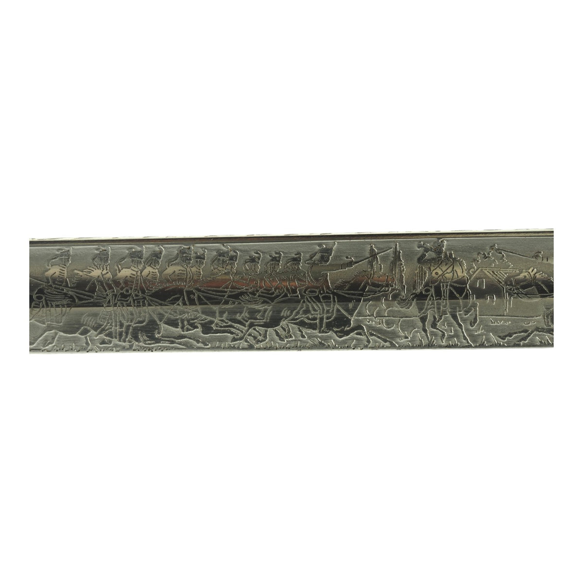 Prussian M1898 Cavalry Saber, Leib-Dragoner Regt. 24 Triple-Etched Blade & Portepee