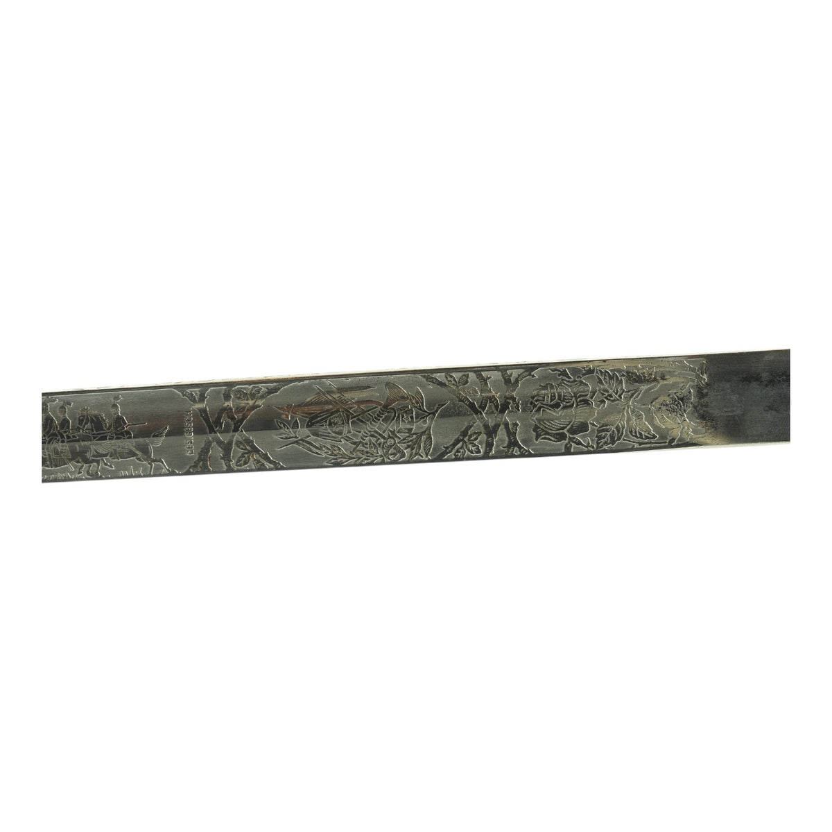 Prussian M1898 Cavalry Saber, Leib-Dragoner Regt. 24 Triple-Etched Blade & Portepee