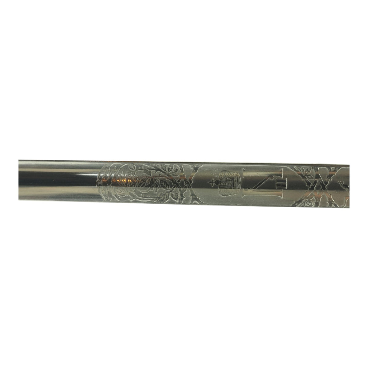 Prussian M1898 Cavalry Saber, Leib-Dragoner Regt. 24 Triple-Etched Blade & Portepee