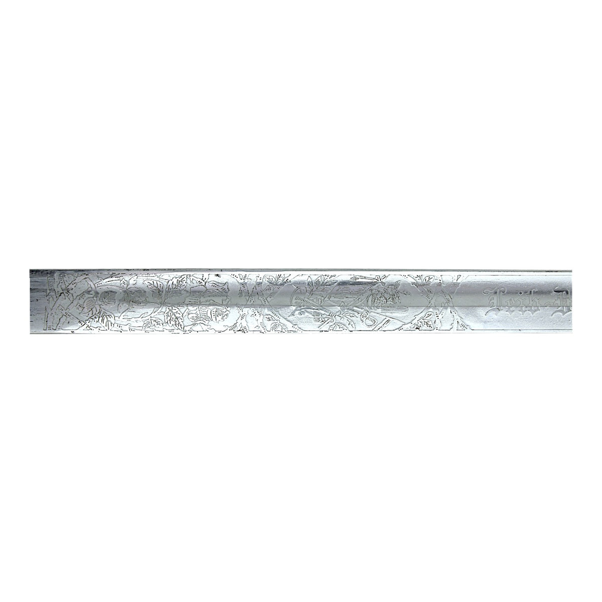 Prussian M1898 Cavalry Saber, Leib-Dragoner Regt. 24 Triple-Etched Blade & Portepee