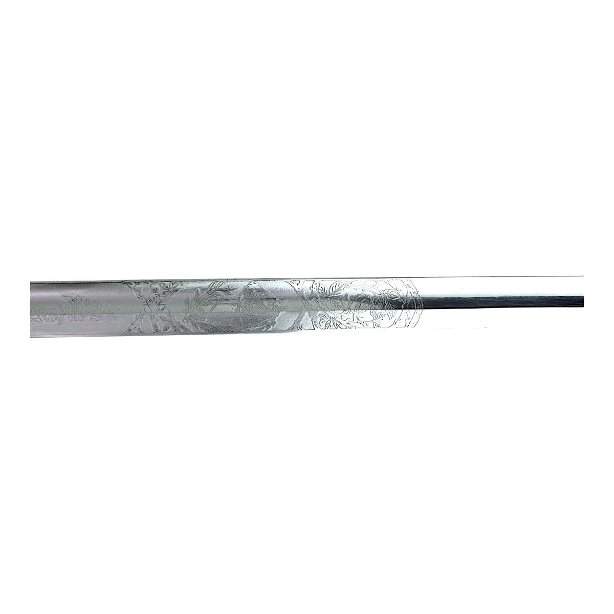 Prussian M1898 Cavalry Saber, Leib-Dragoner Regt. 24 Triple-Etched Blade & Portepee