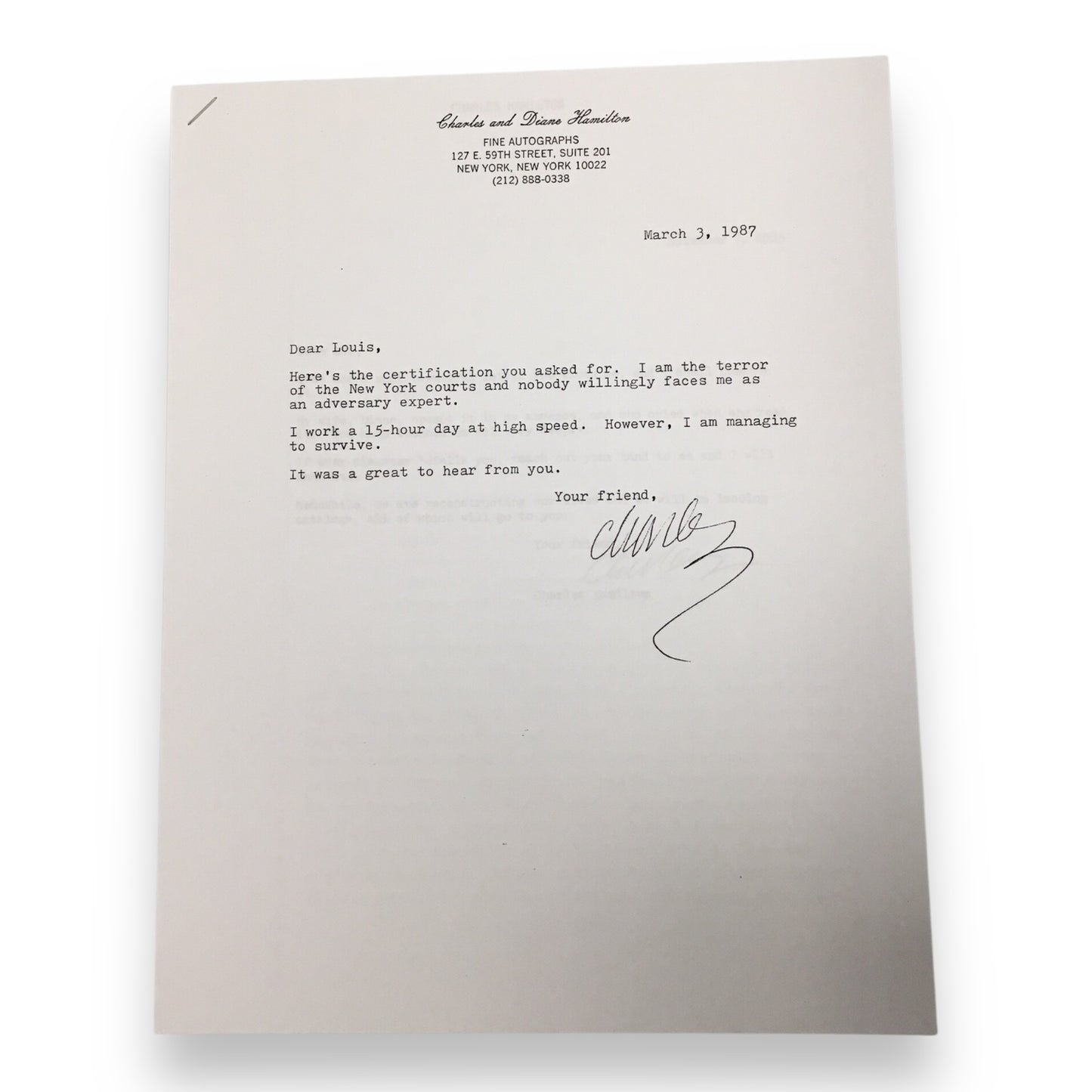 Queen Victoria Hair Clipping with Certificate of Authenticity