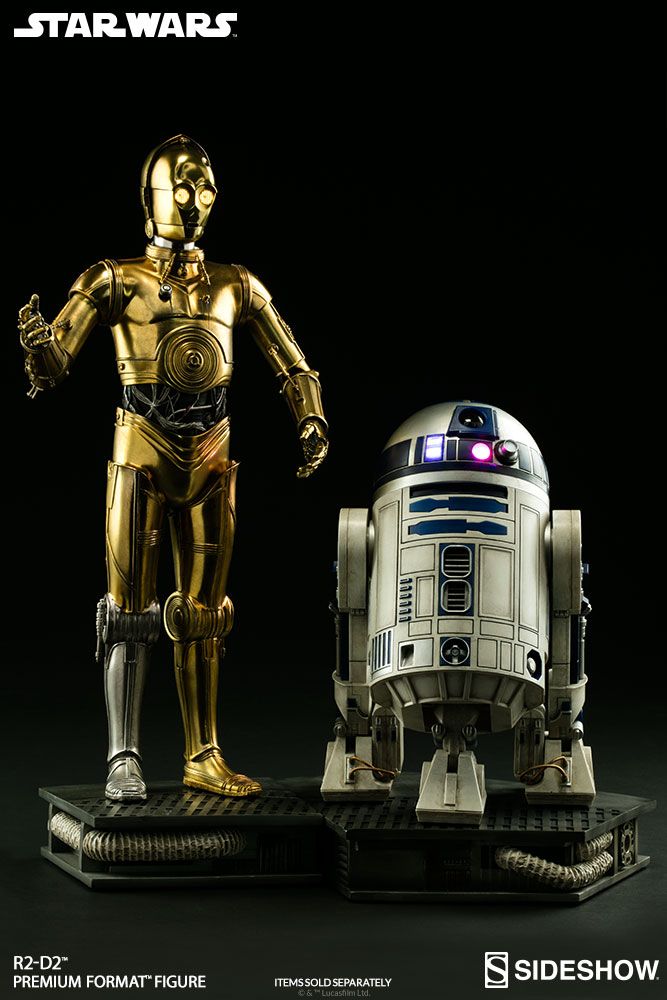 R2-D2 & C-3PO Duo Bundled Sideshow Premium Format Figure Statue