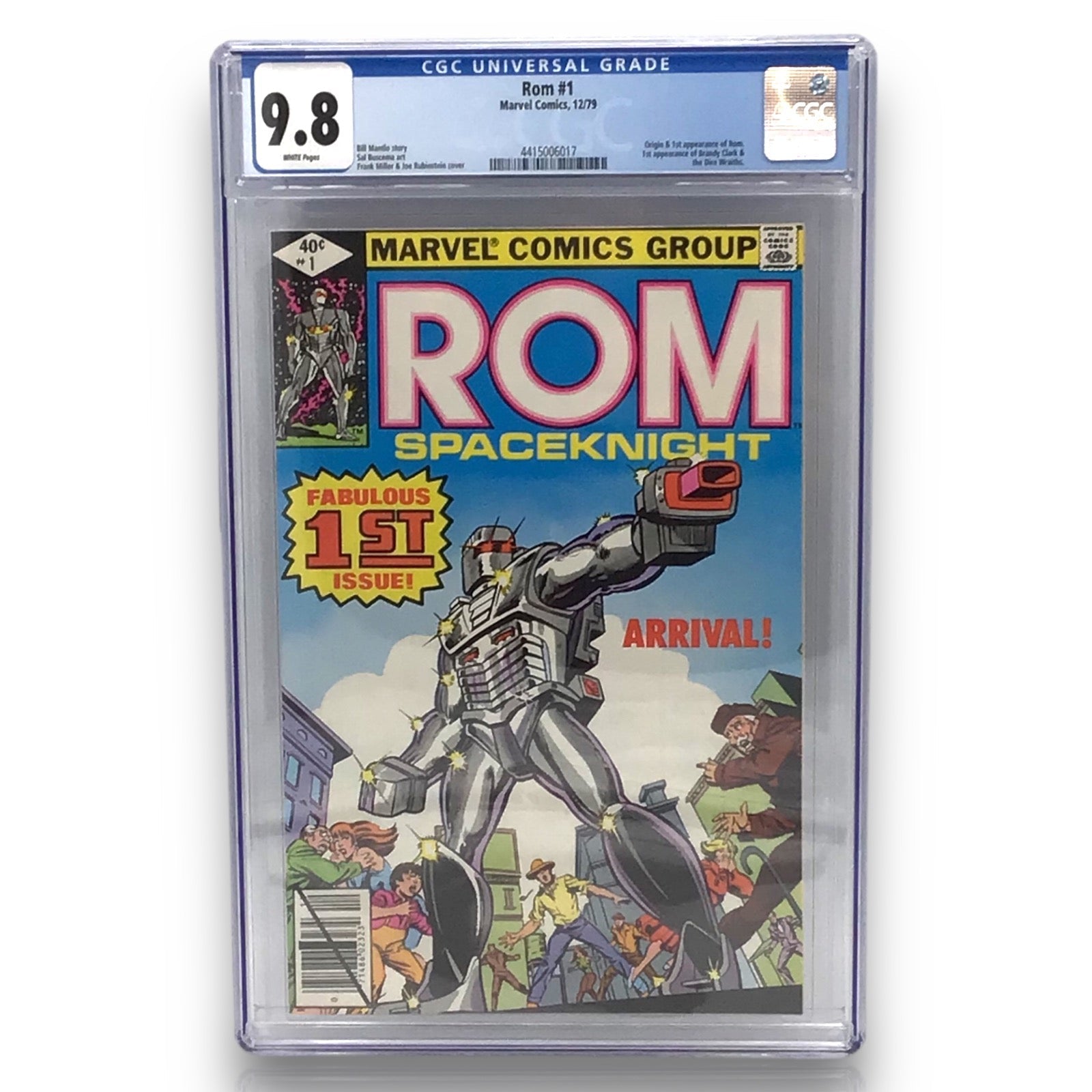 ROM #1 Marvel 1979 CGC 9.8 - First Appearance & Origin - Graded Comic ...