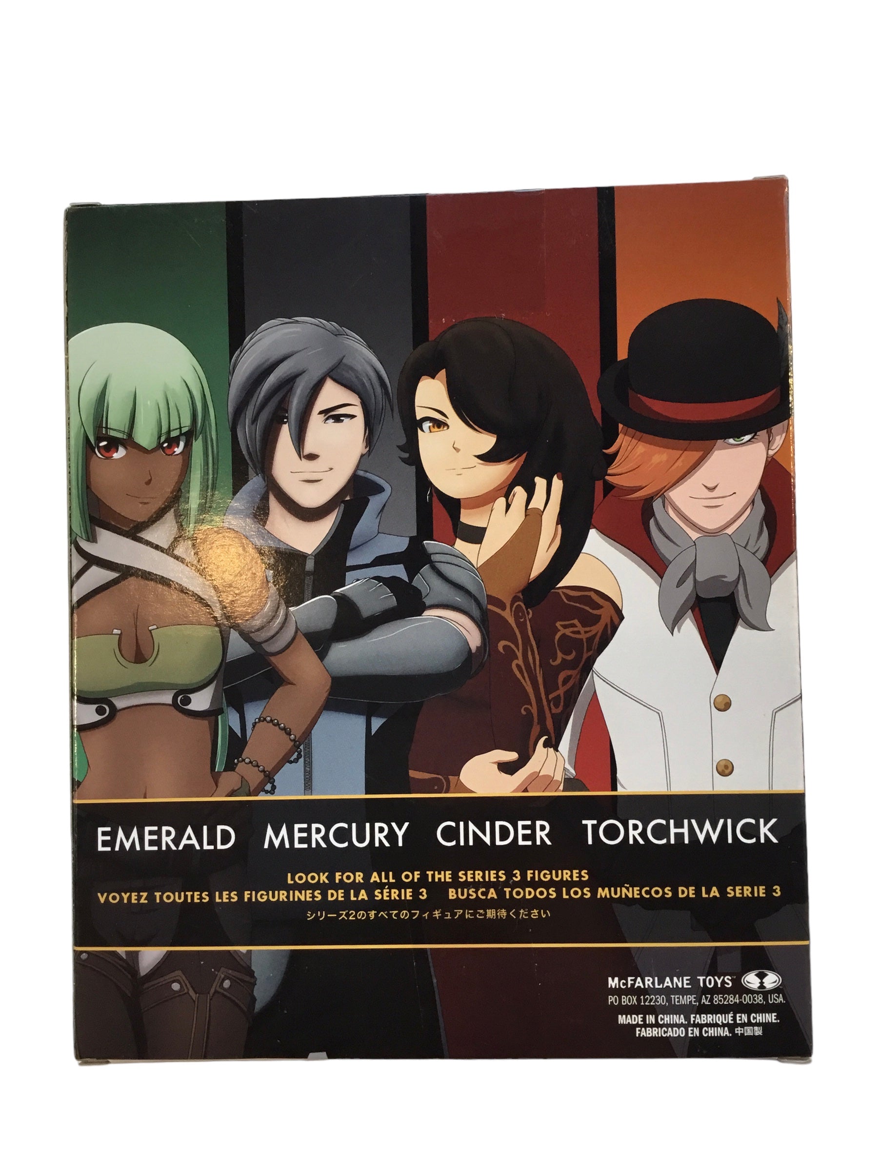 RWBY Emerald Sustrai McFarlane Figure Series 3 Rooster Teeth ...