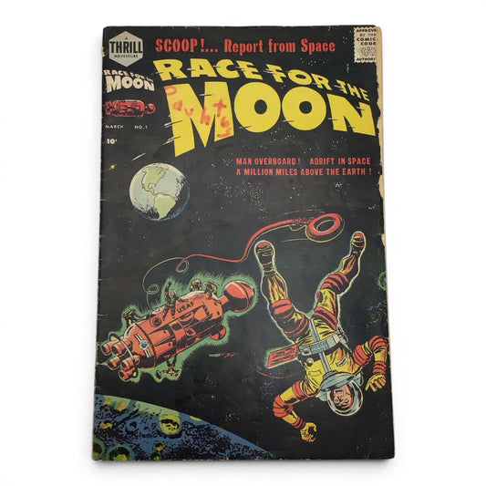 Race For The Moon #1 (1957) - Fair/Good Condition