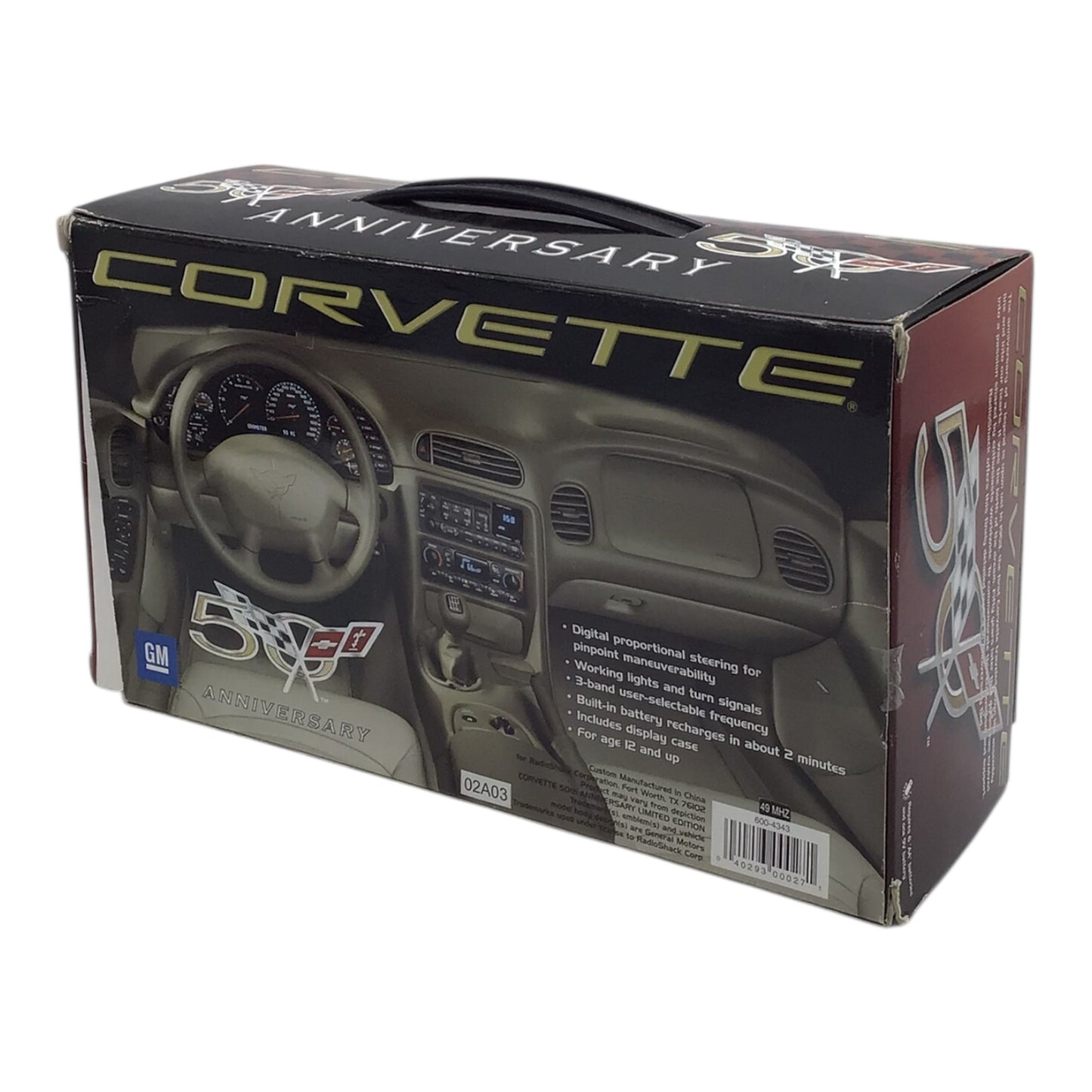 RadioShack GM Corvette 50th Anniversary Radio Controlled Car (w/ Original Box)