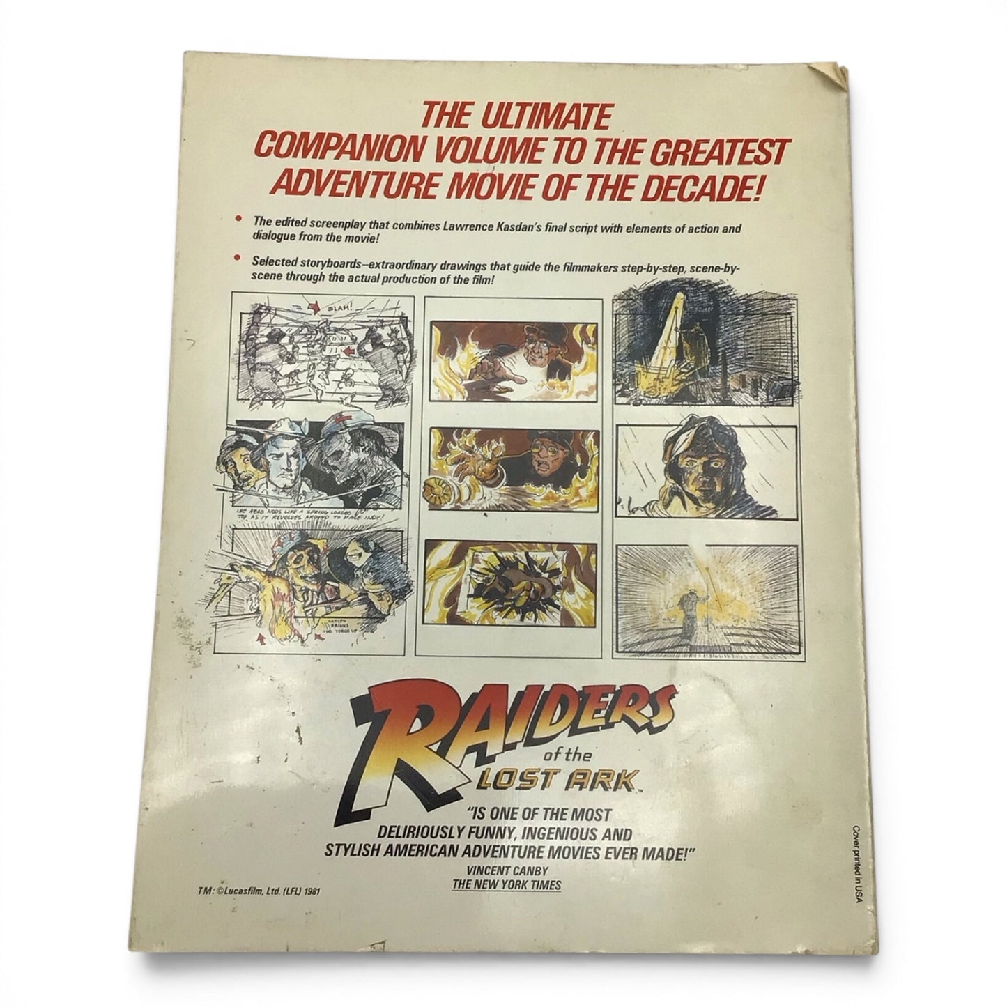 Raiders of the Lost Ark: The Illustrated Screenplay