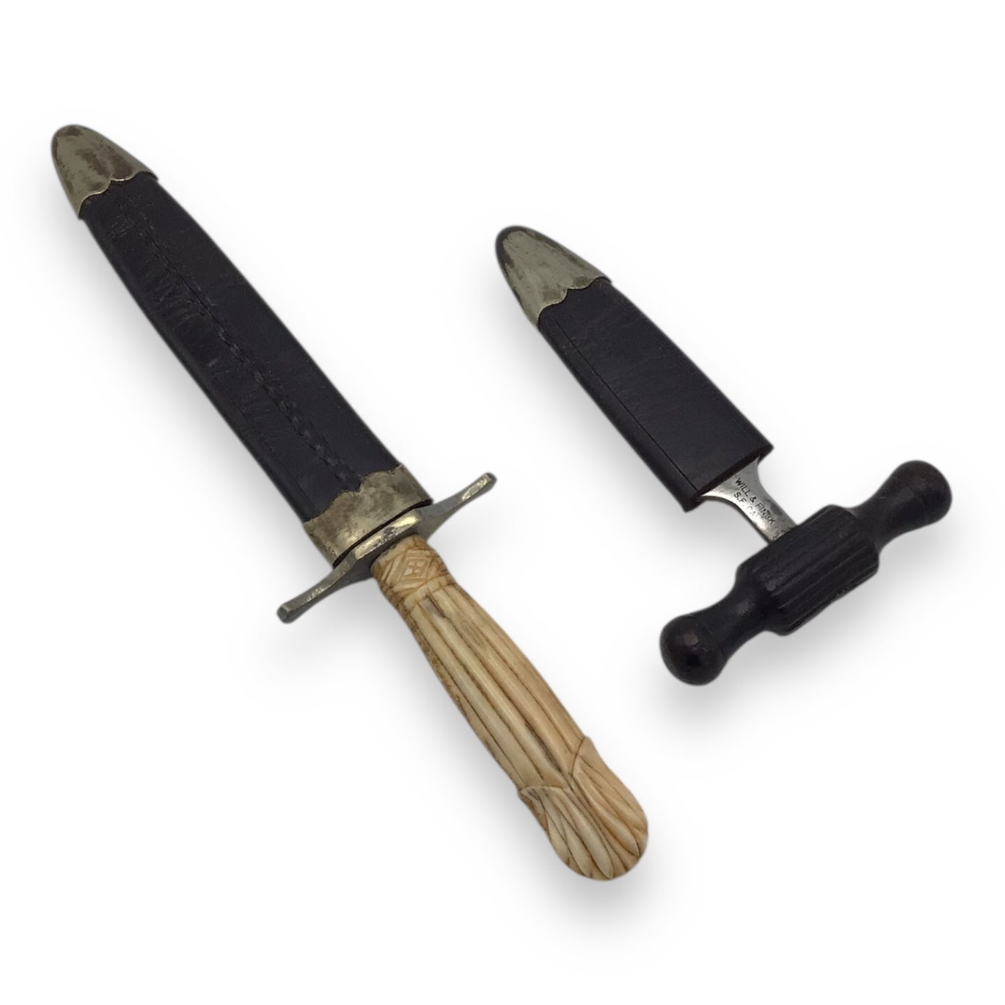 Rare 19th-Century Will & Finck Gambler’s Kit with Derringer, Daggers, Cheating Devices, and Accessories
