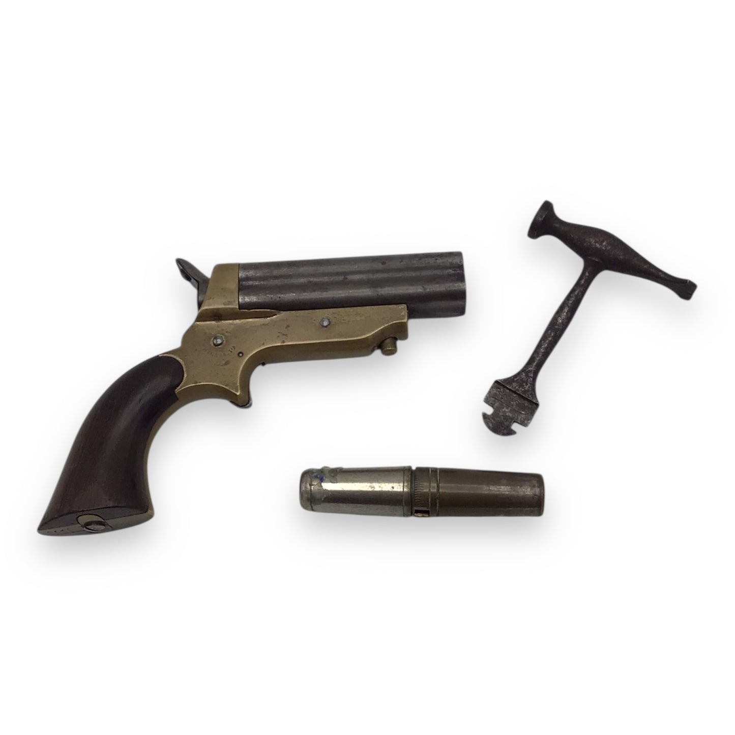 Rare 19th-Century Will & Finck Gambler’s Kit with Derringer, Daggers, Cheating Devices, and Accessories
