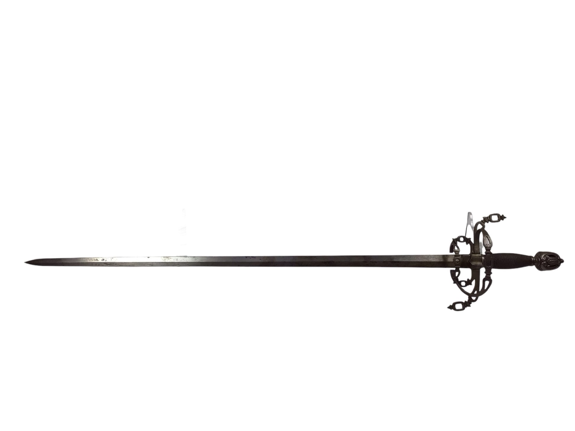 Rare European Renaissance-Style Rapier w/ Chain Hilt – 17th C or Victorian Era