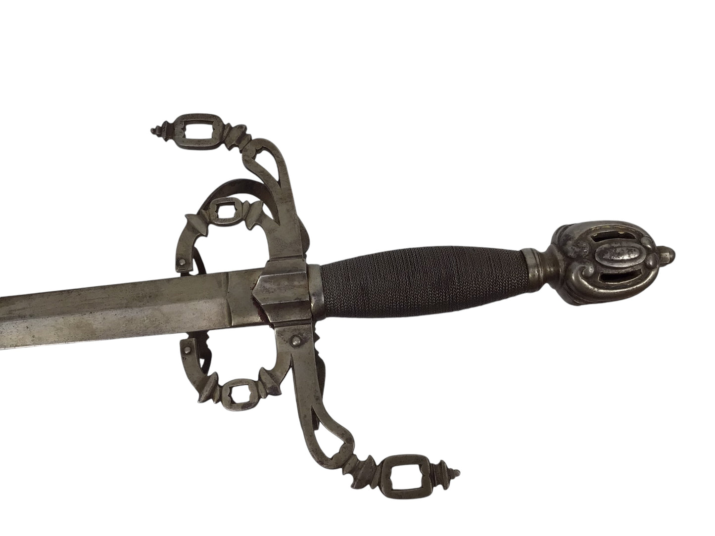 Rare European Renaissance-Style Rapier w/ Chain Hilt – 17th C or Victorian Era