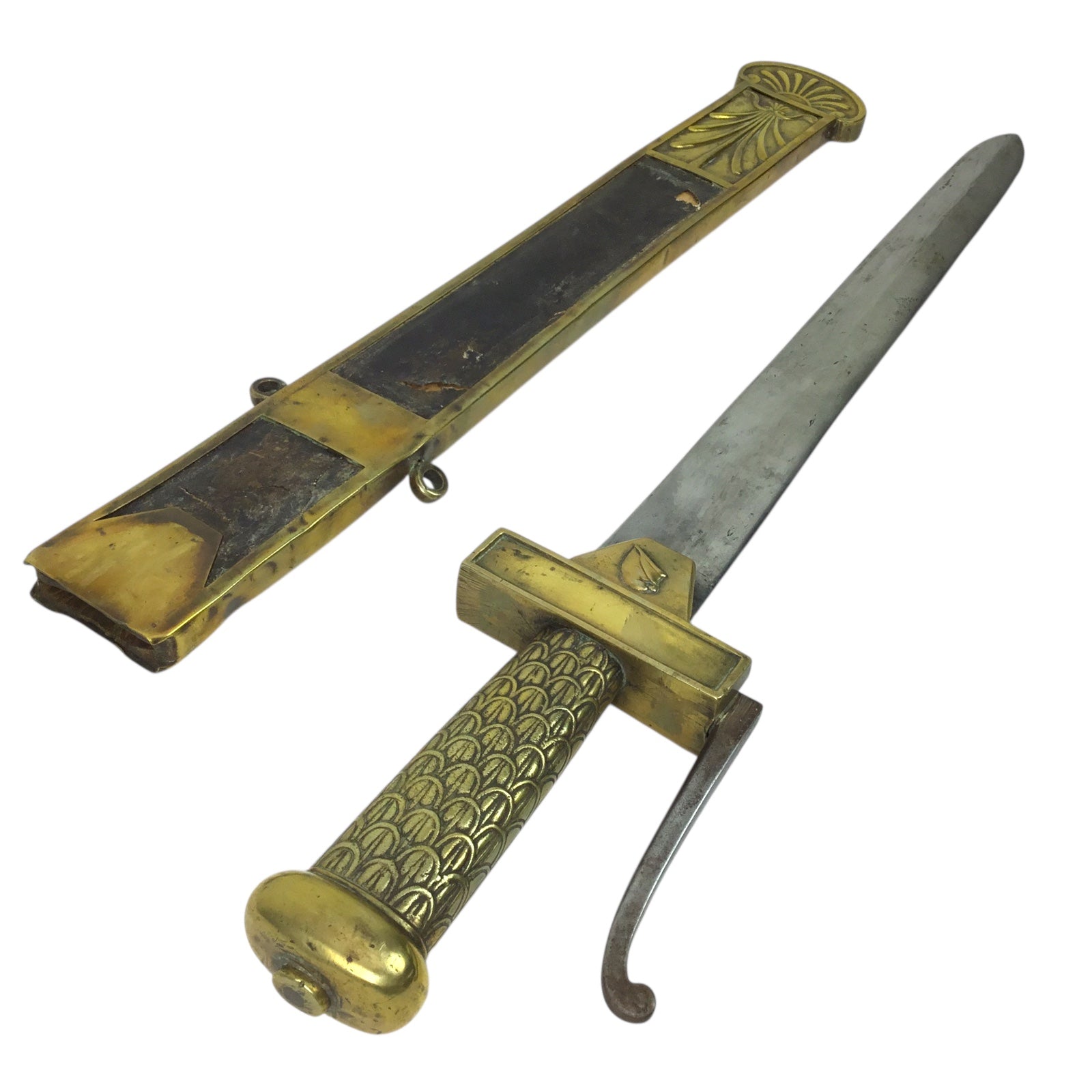 Rare French Revolutionary Ecole de Mars Short Sword or Machete 1795