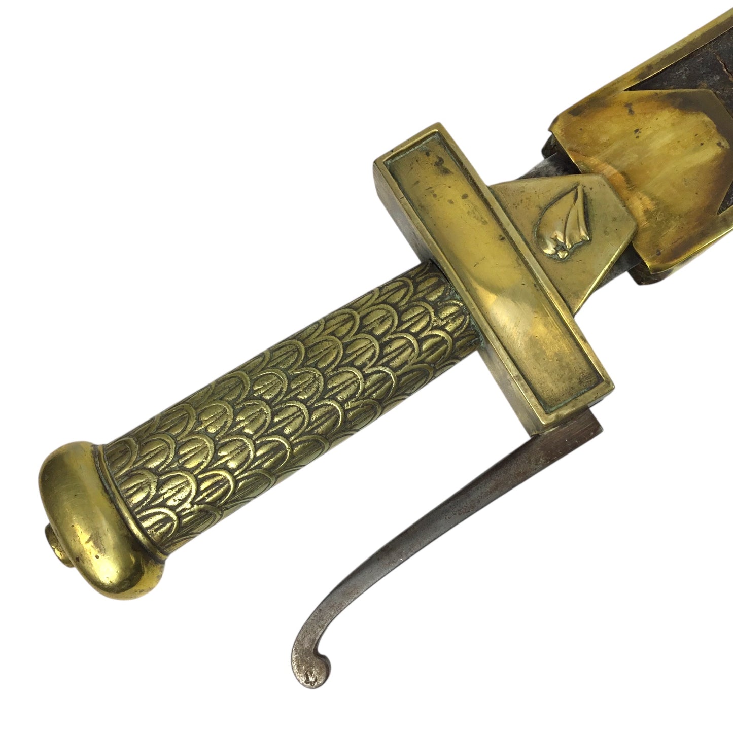 Rare French Revolutionary Ecole de Mars Short Sword or Machete 1795