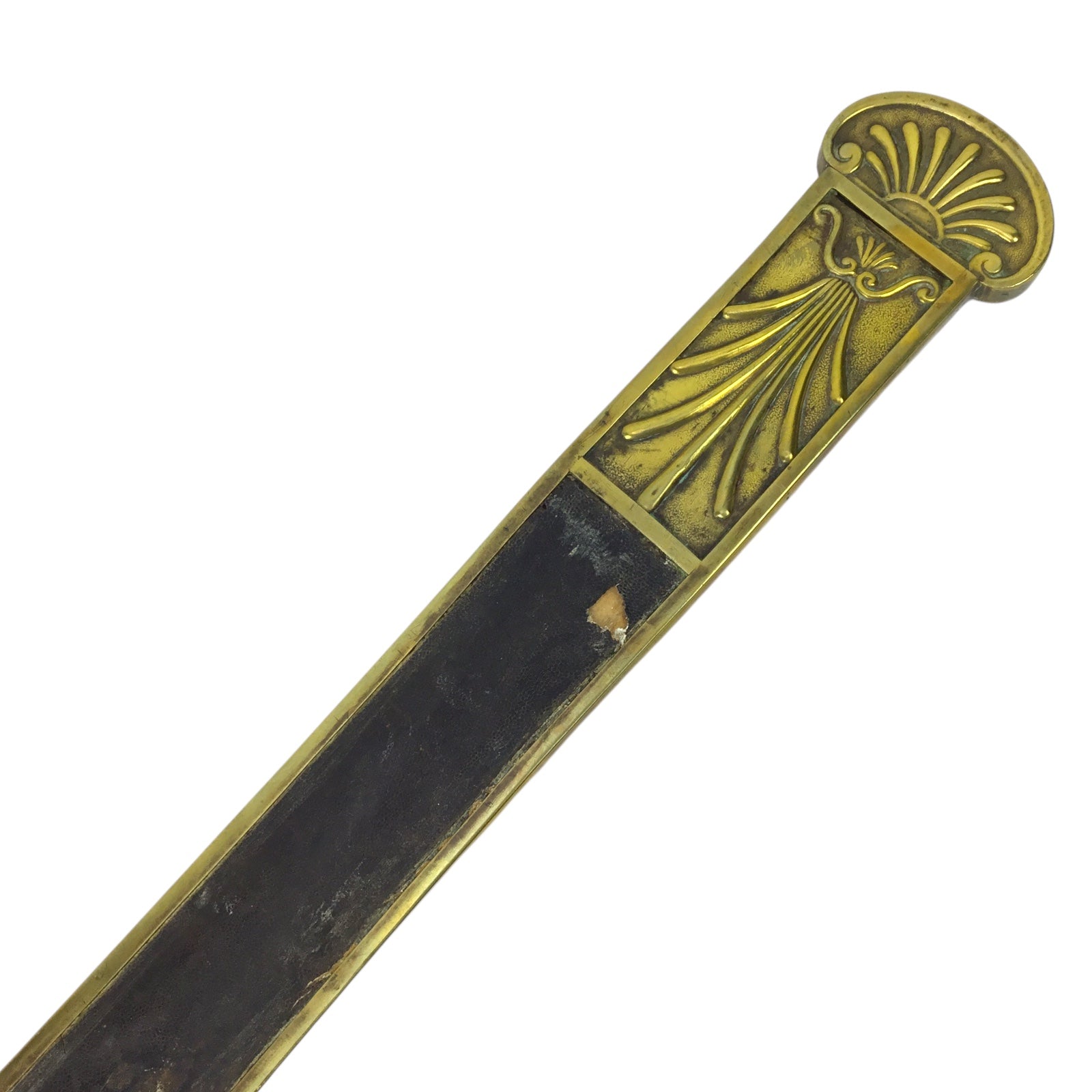 Rare French Revolutionary Ecole de Mars Short Sword or Machete 1795