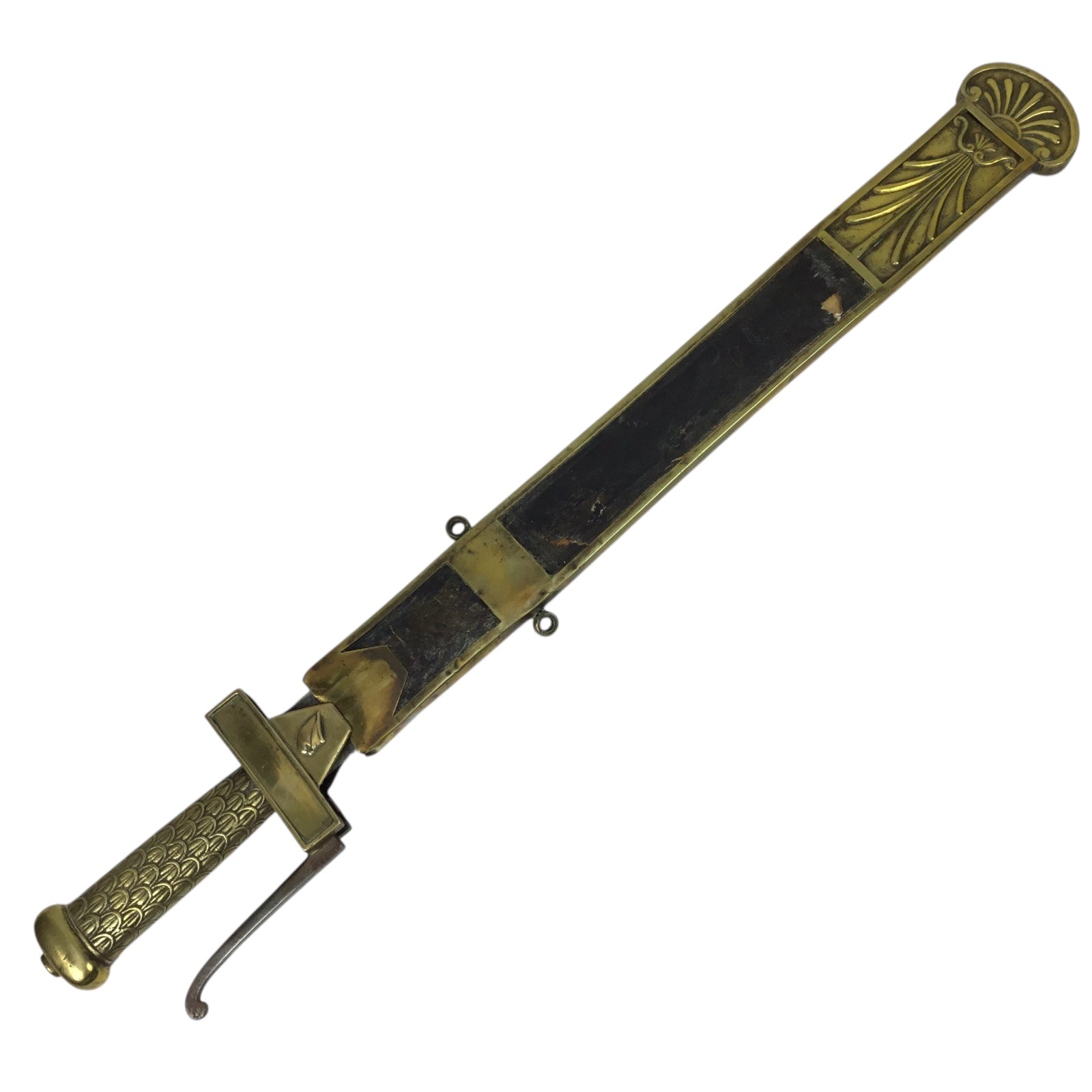 Rare French Revolutionary Ecole de Mars Short Sword or Machete 1795
