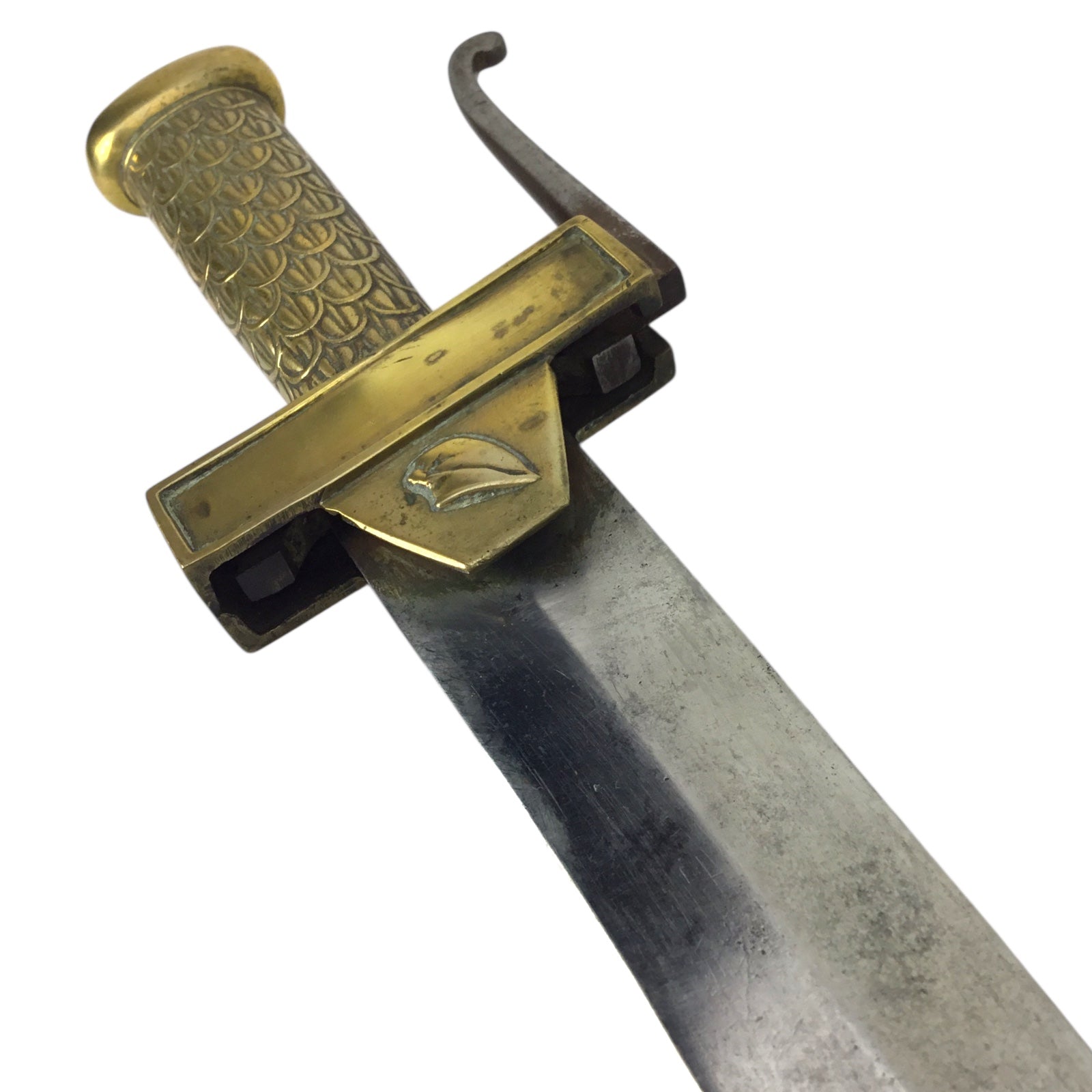 Rare French Revolutionary Ecole de Mars Short Sword or Machete 1795