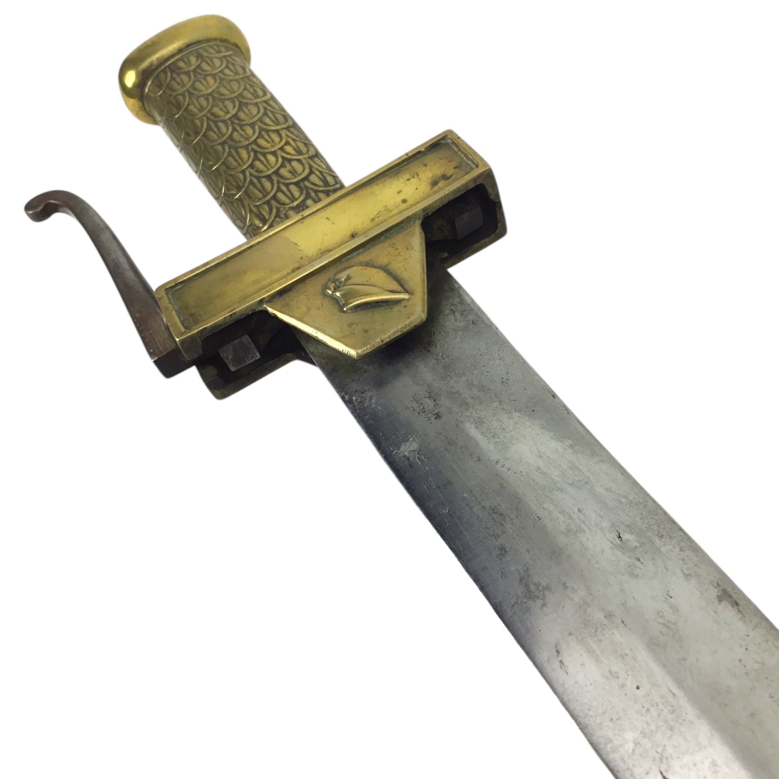 Rare French Revolutionary Ecole de Mars Short Sword or Machete 1795