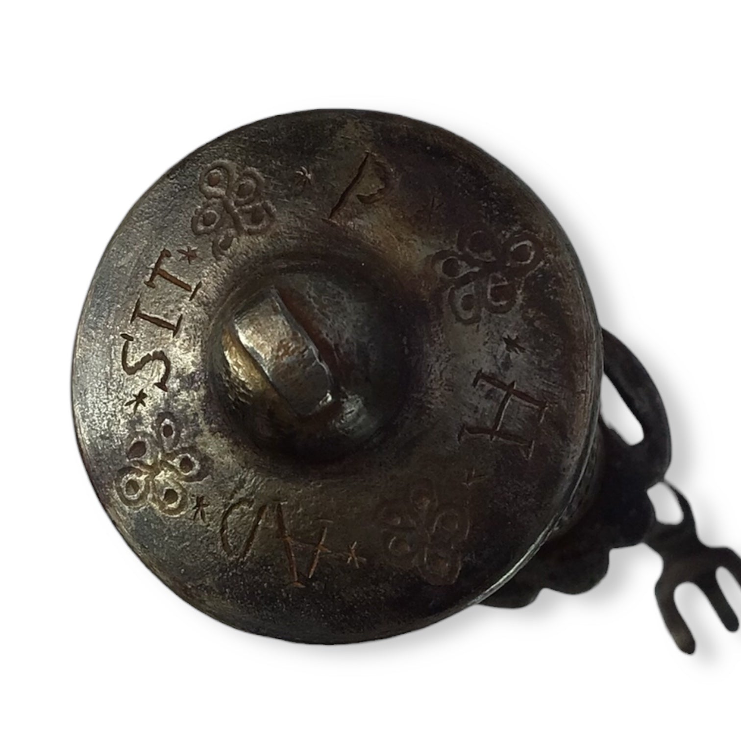 Rare French or Italian Knight's War Hammer with Engraved Shaft 16th Century Style
