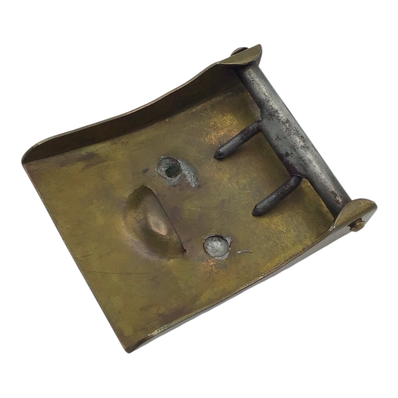 Rare German SA NSDAP Brass EM/NCO Belt Buckle with Rich Patina