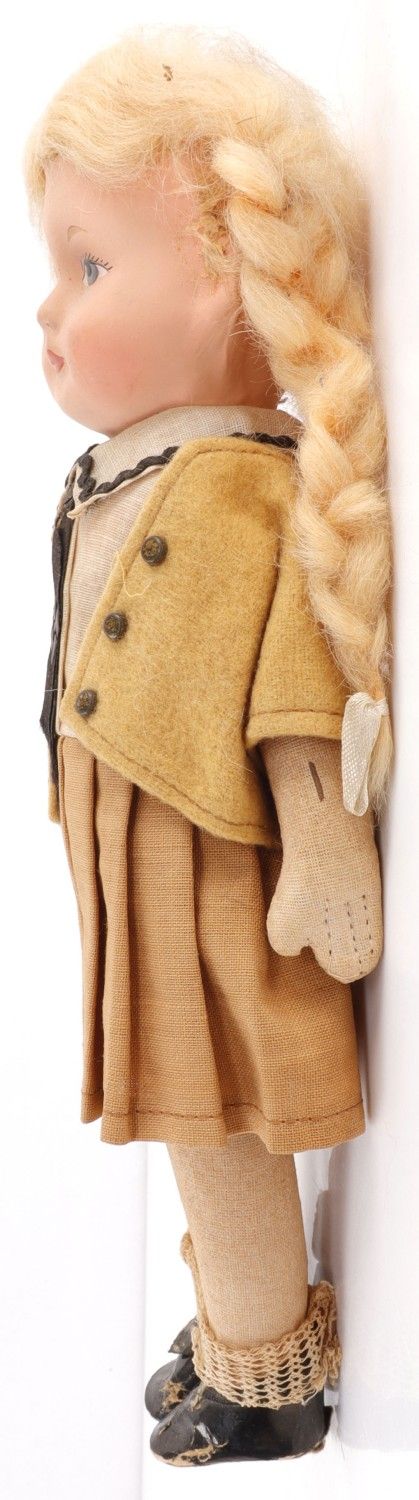 Rare German WW2 BDM (Band of German Maidens) Doll