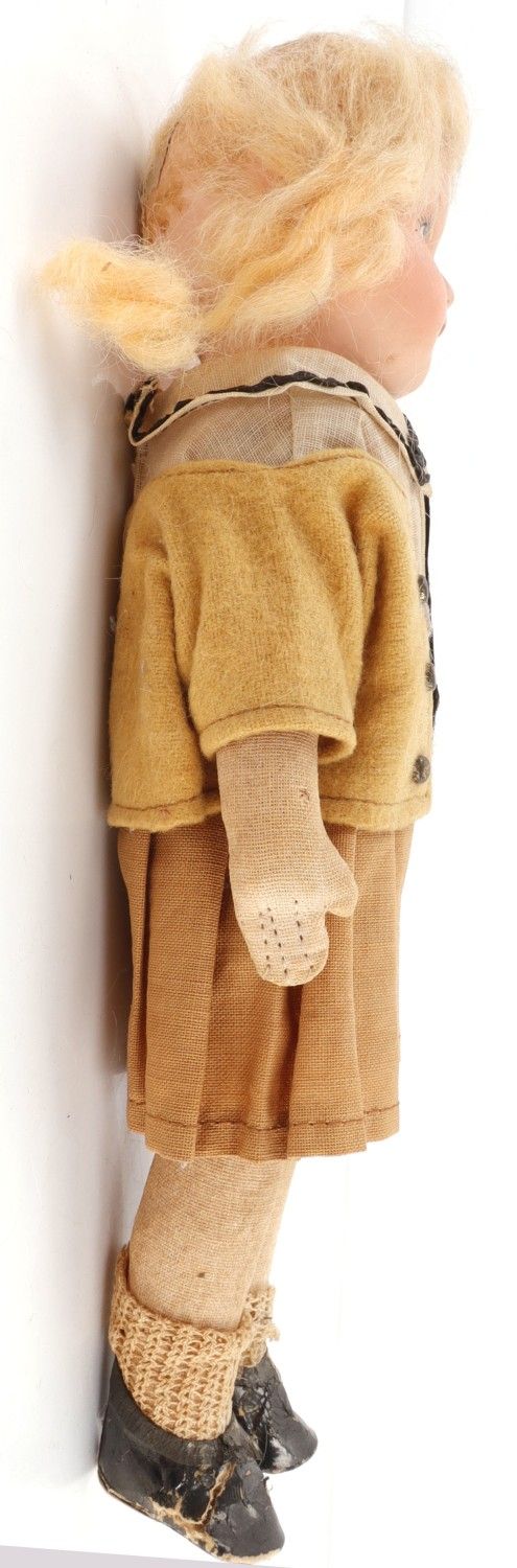 Rare German WW2 BDM (Band of German Maidens) Doll