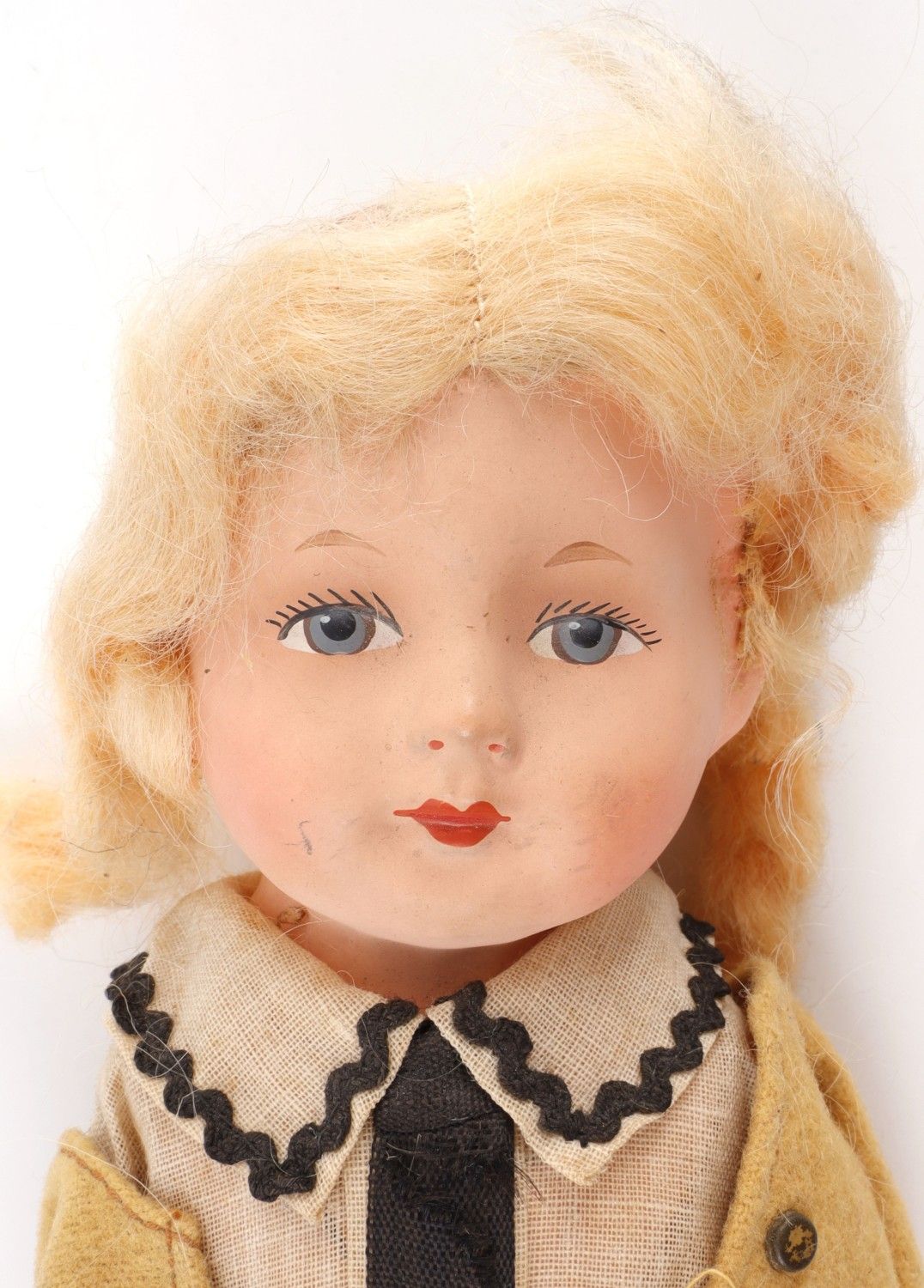 Rare German WW2 BDM (Band of German Maidens) Doll