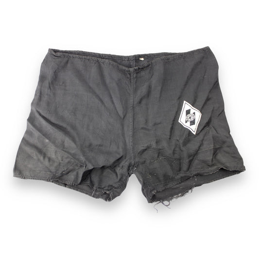 Rare German WW2 Black Hitler Youth (Jugend) Shorts Pair with Insignia and Label