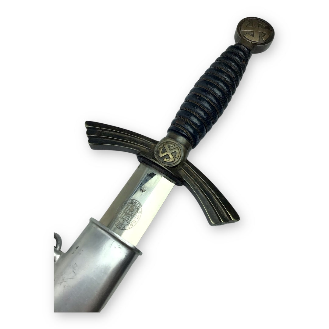 Rare German WW2 Luftwaffe Officer's 1st Model Dagger - Alcosa-Marked