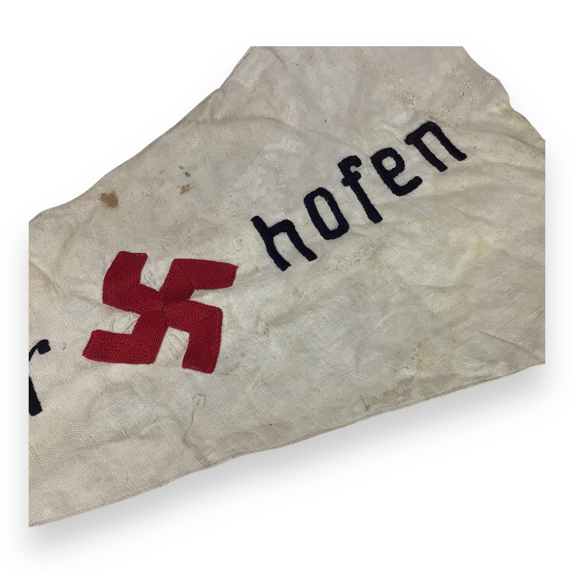 Rare German WW2 Third Reich Deutsche Kinderschar Niederhofen German Group of Childrens League Pennant Pre-Hitler Youth Memorabilia