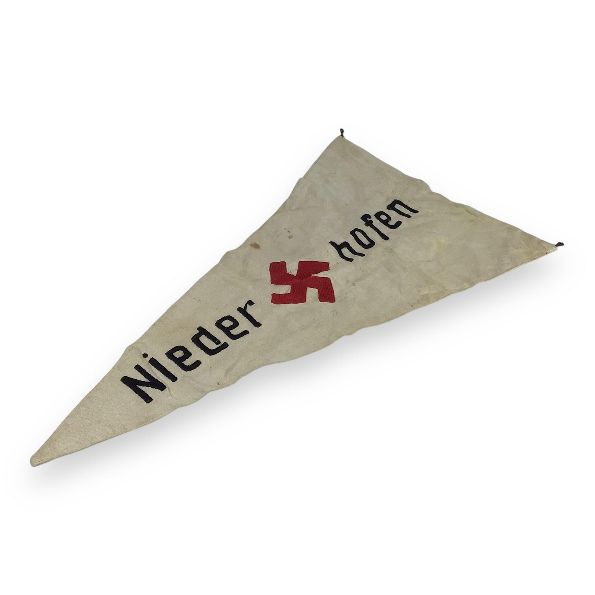 Rare German WW2 Third Reich Deutsche Kinderschar Niederhofen German Group of Childrens League Pennant Pre-Hitler Youth Memorabilia