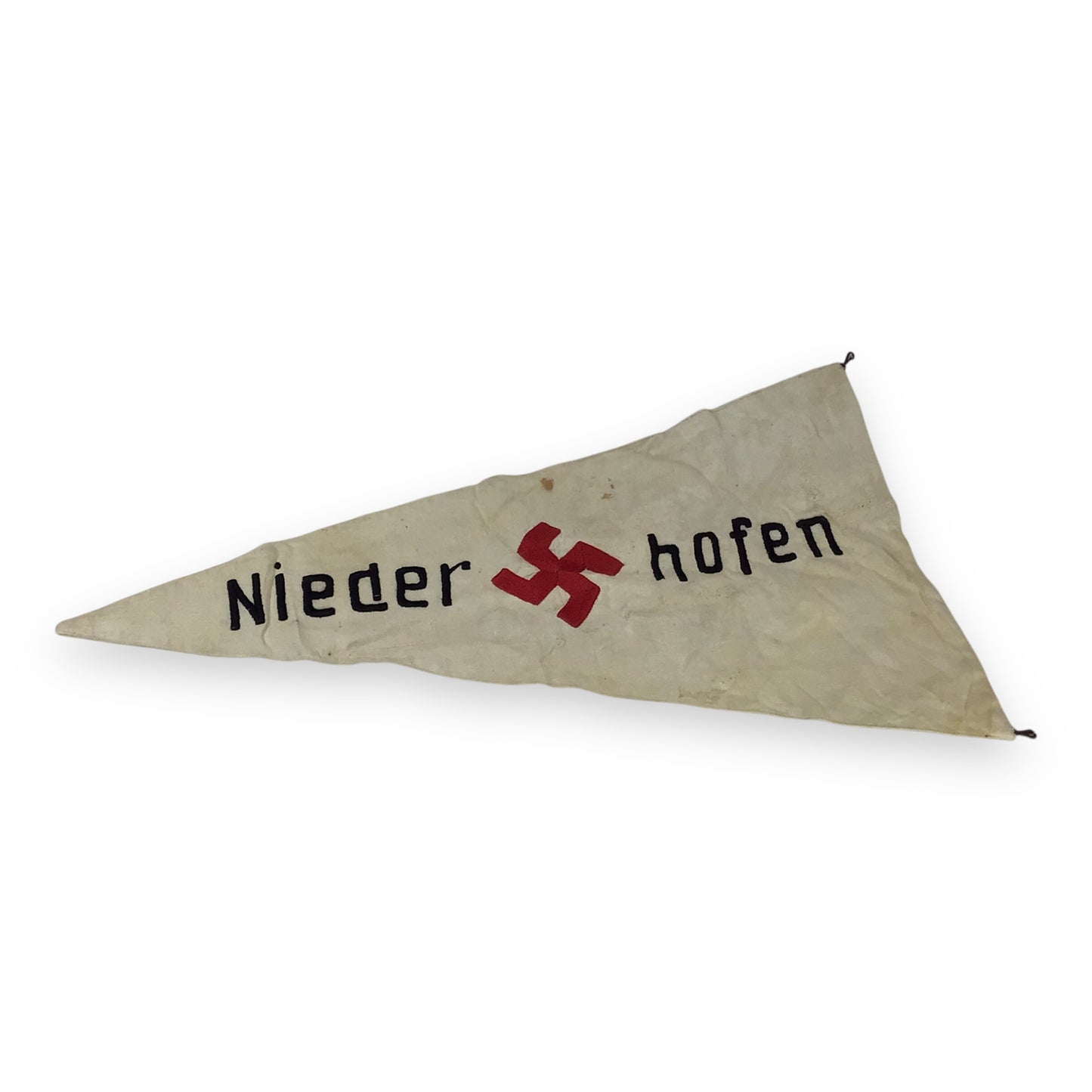 Rare German WW2 Third Reich Deutsche Kinderschar Niederhofen German Group of Childrens League Pennant Pre-Hitler Youth Memorabilia