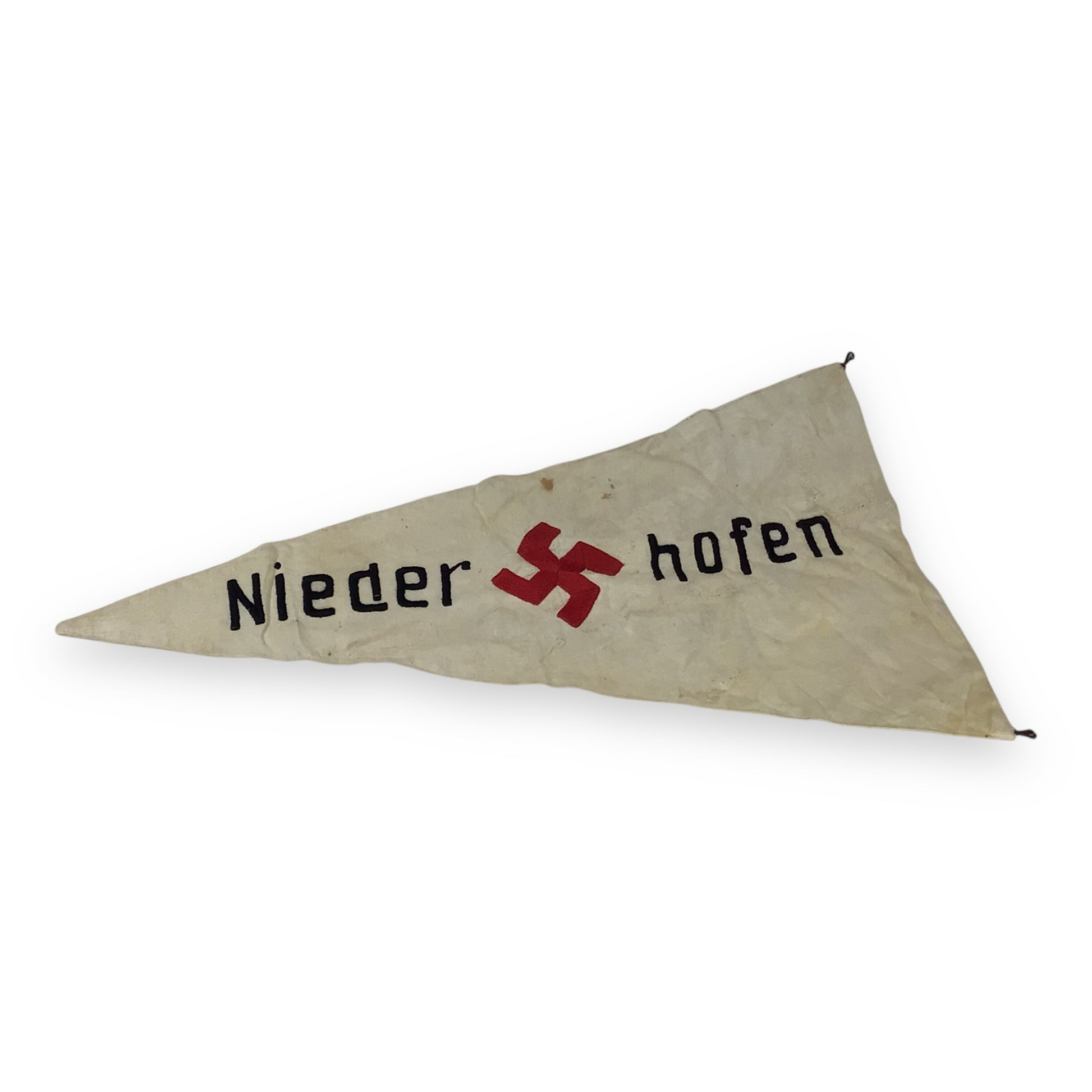 Rare German WW2 Third Reich Deutsche Kinderschar Niederhofen German Group of Childrens League Pennant Pre-Hitler Youth Memorabilia