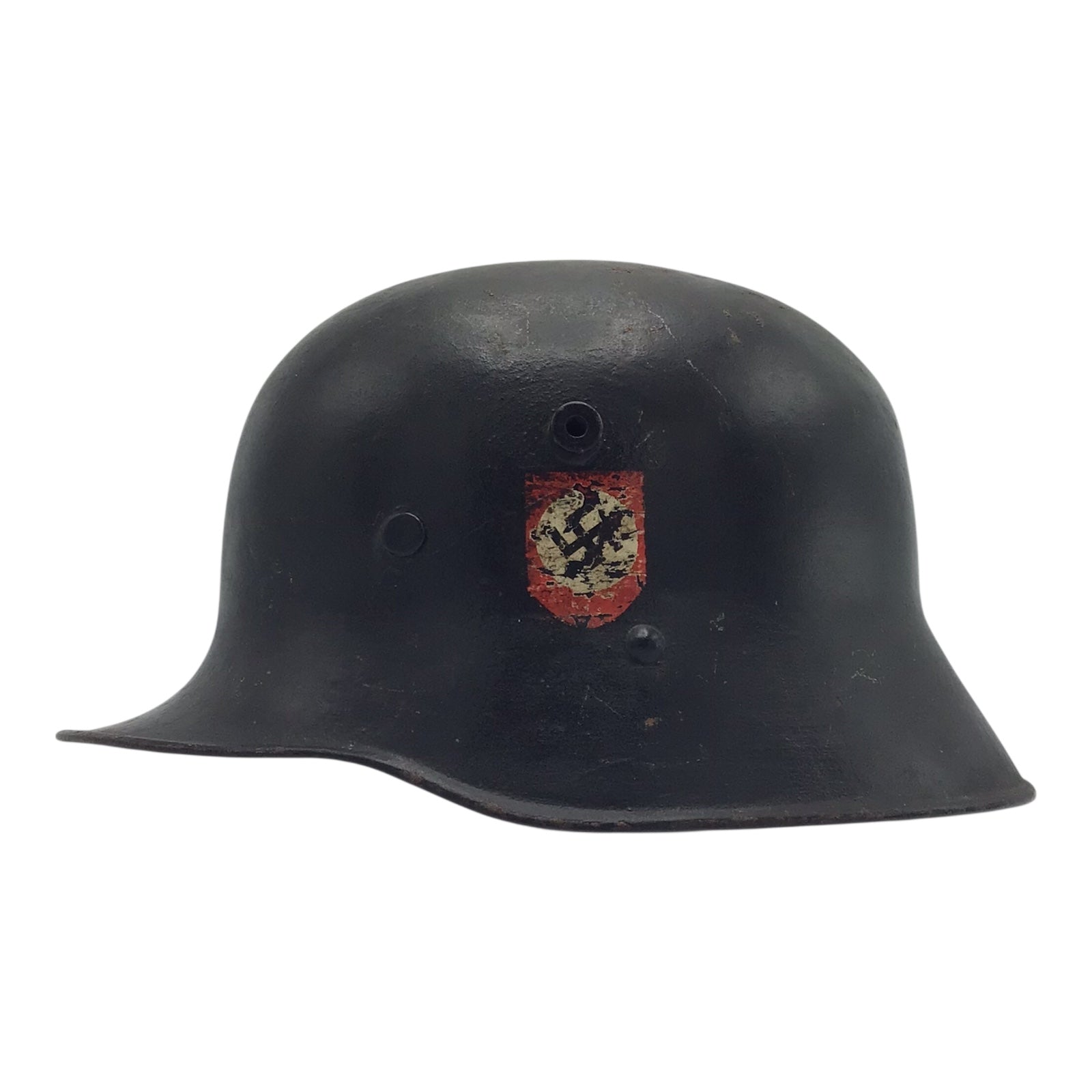 Rare German WWI M18 Stahlhelm WW2 Reissue SS Double Decal Helmet
