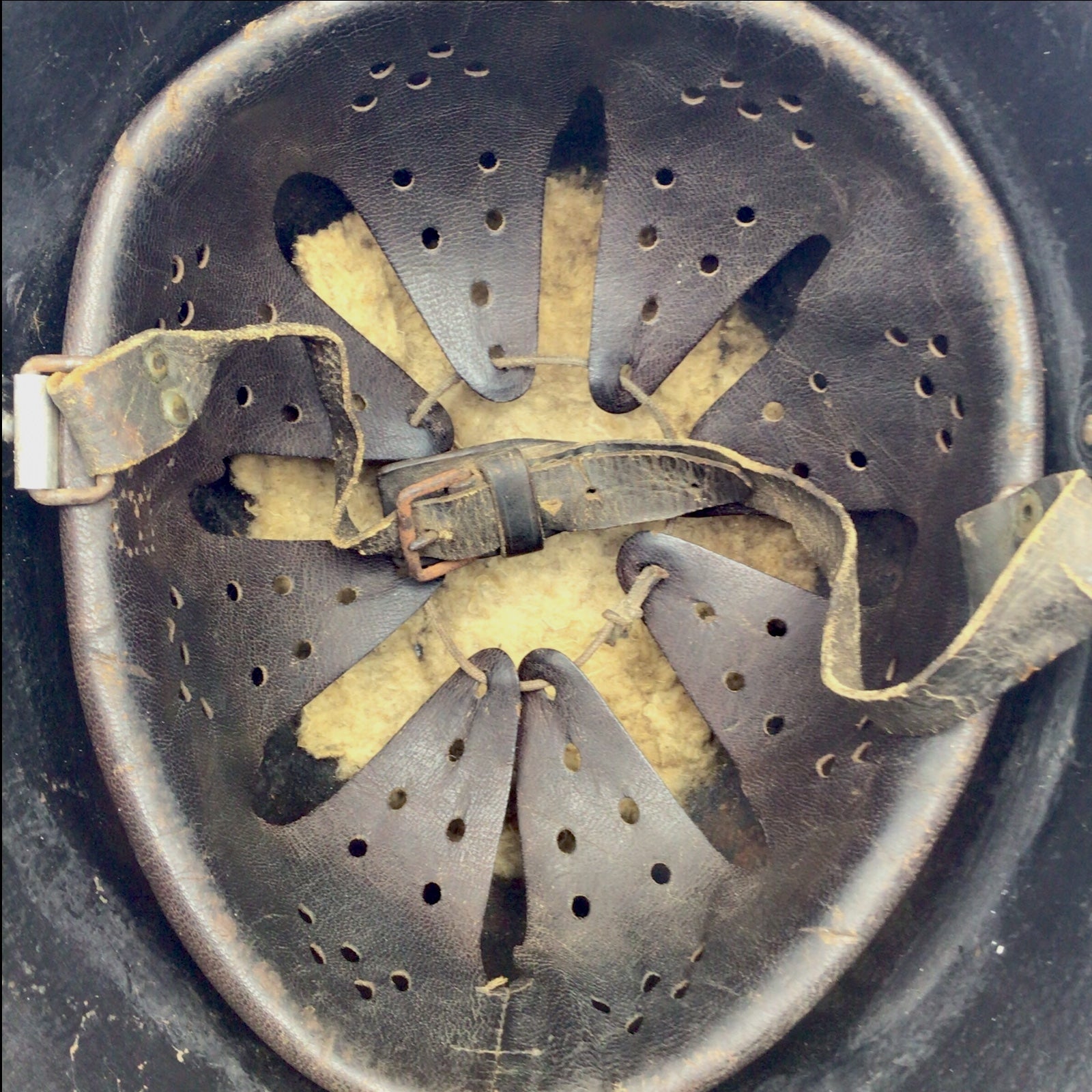 Rare German WWI M18 Stahlhelm WW2 Reissue SS Double Decal Helmet