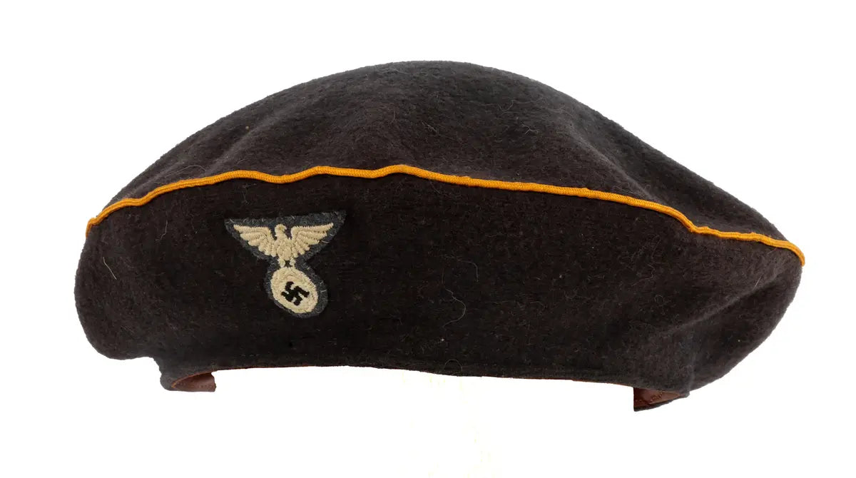 Rare German WWII NSFK Glider Flying Corps Beret - Early Luftwaffe Flight Branch!