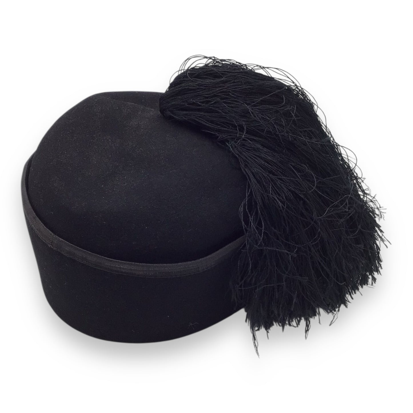 Rare Italian WW2 MVSN Officer’s Fez with Bullion Insignia | Blackshirt Officer Headgear