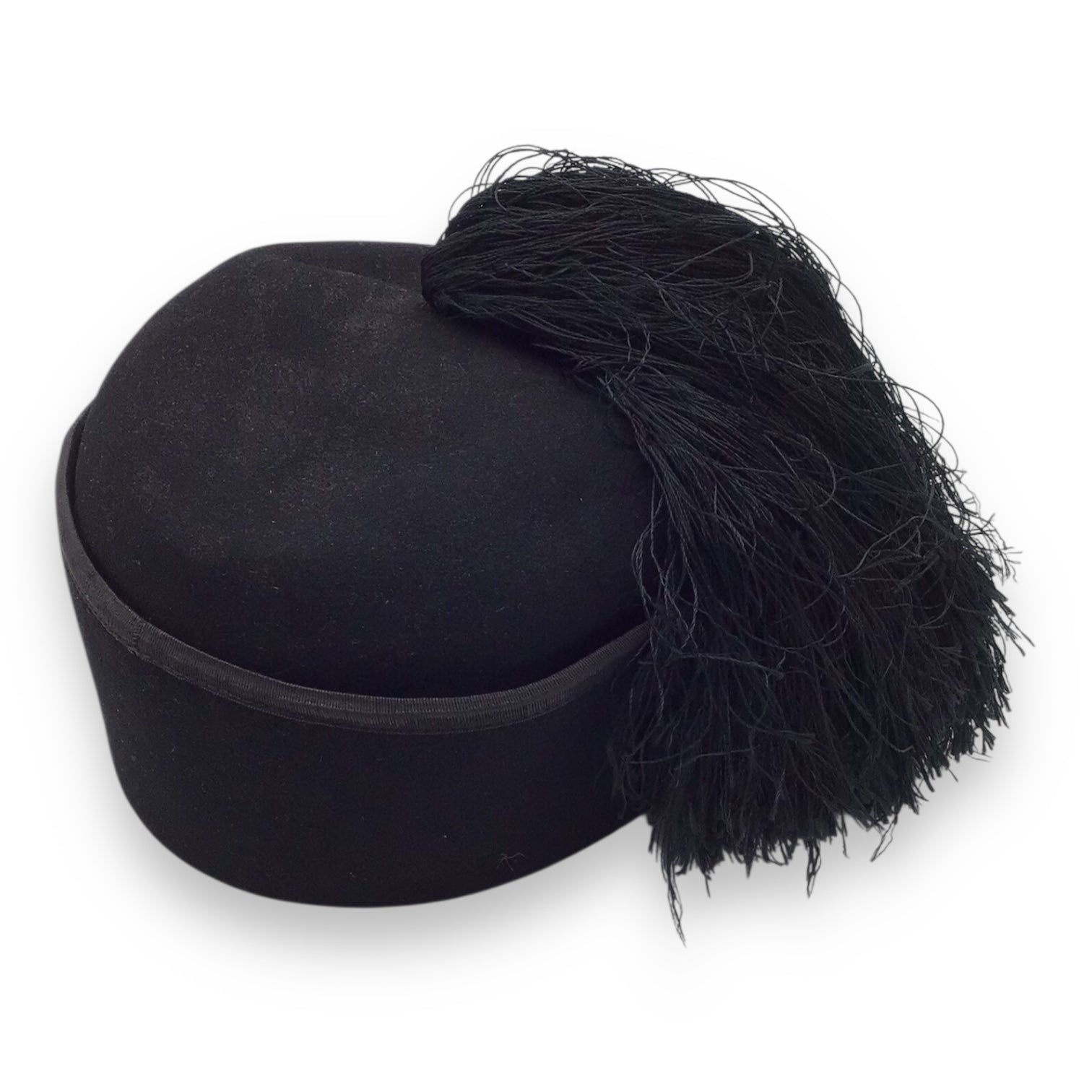 Rare Italian WW2 MVSN Officer’s Fez with Bullion Insignia | Blackshirt Officer Headgear