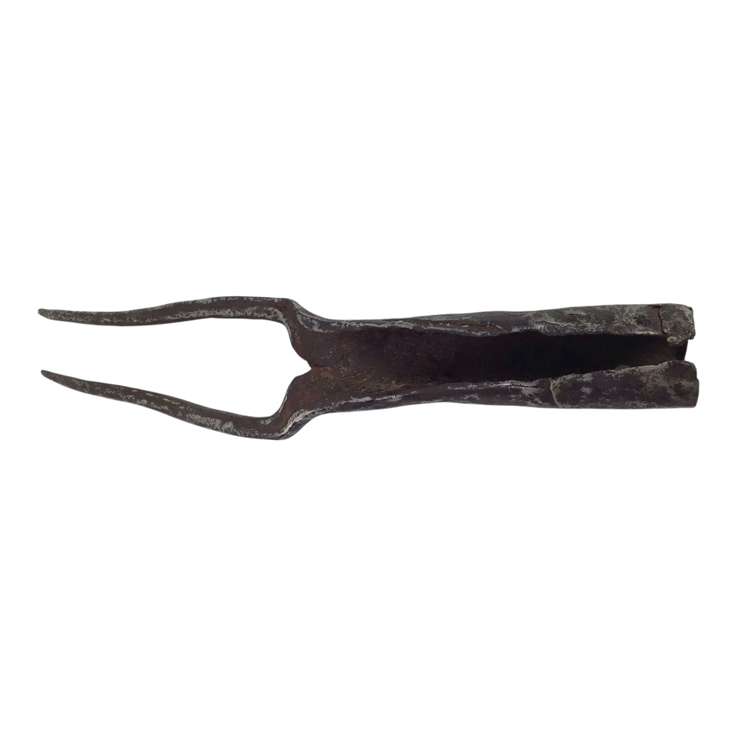 Rare Scottish Medieval Iron Military Fork Halberd Head | 15th Century – Castle Defense Weapon