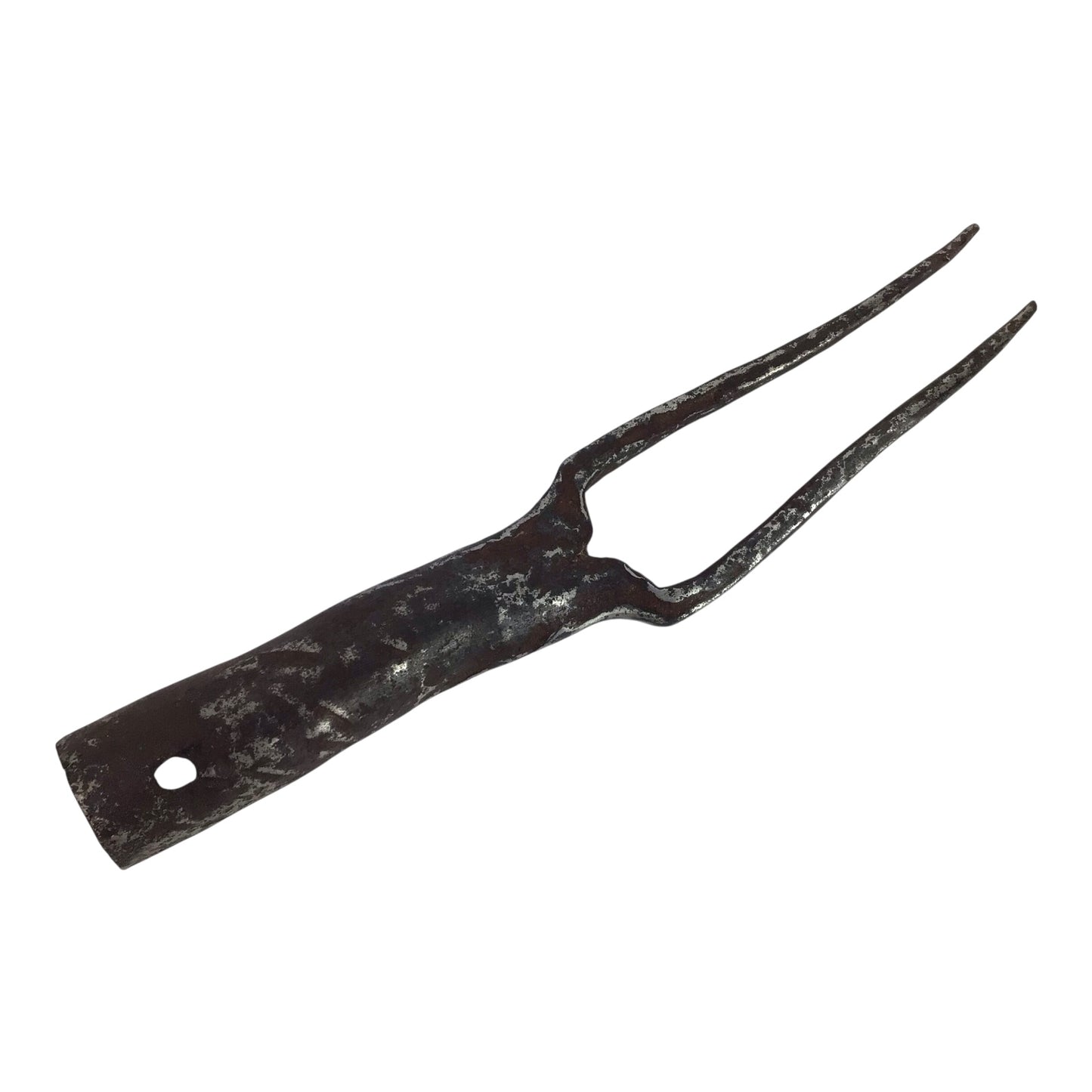 Rare Scottish Medieval Iron Military Fork Halberd Head | 15th Century – Castle Defense Weapon