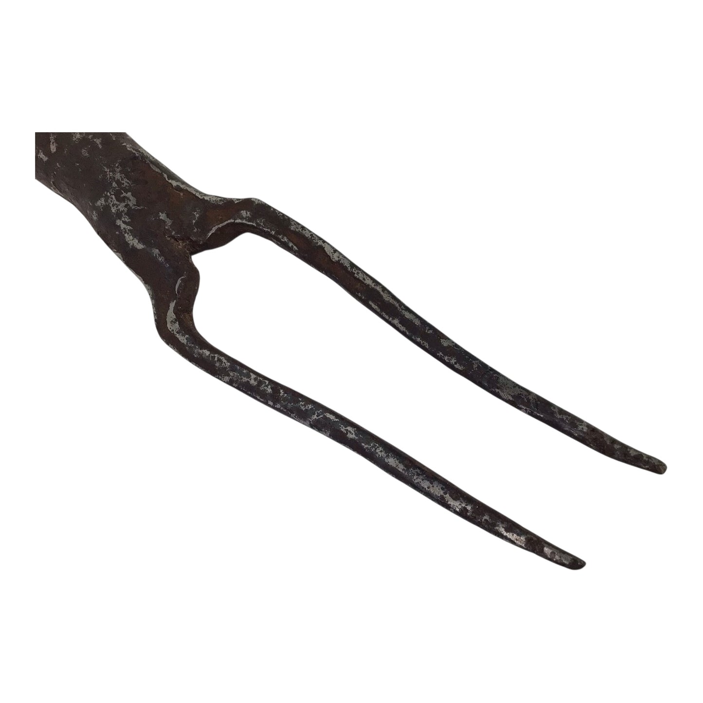 Rare Scottish Medieval Iron Military Fork Halberd Head | 15th Century – Castle Defense Weapon