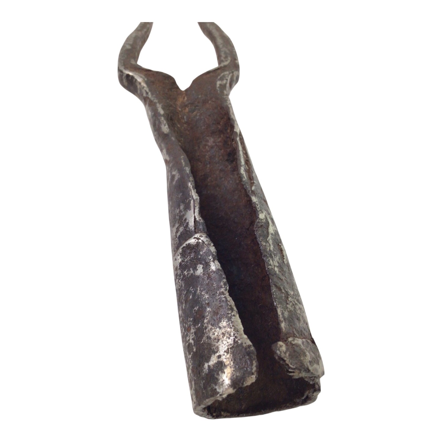 Rare Scottish Medieval Iron Military Fork Halberd Head | 15th Century – Castle Defense Weapon