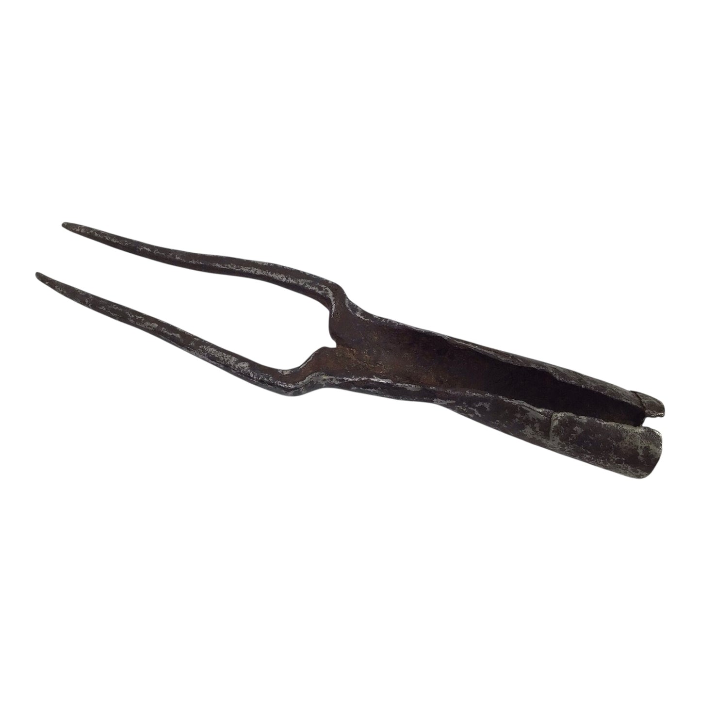 Rare Scottish Medieval Iron Military Fork Halberd Head | 15th Century – Castle Defense Weapon