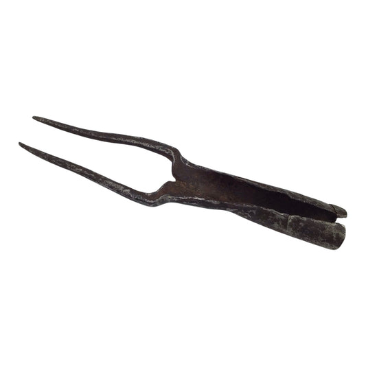 Rare Scottish Medieval Iron Military Fork Halberd Head | 15th Century – Castle Defense Weapon