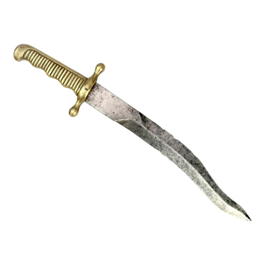 Rare Spanish Navy Model 1861 Boarding Knife, Kris-Style Blade, Possibly No. 1!