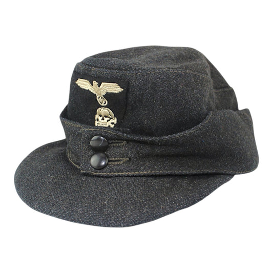 Rare WWII German Elite EM M43 Panzer SS Field Hat