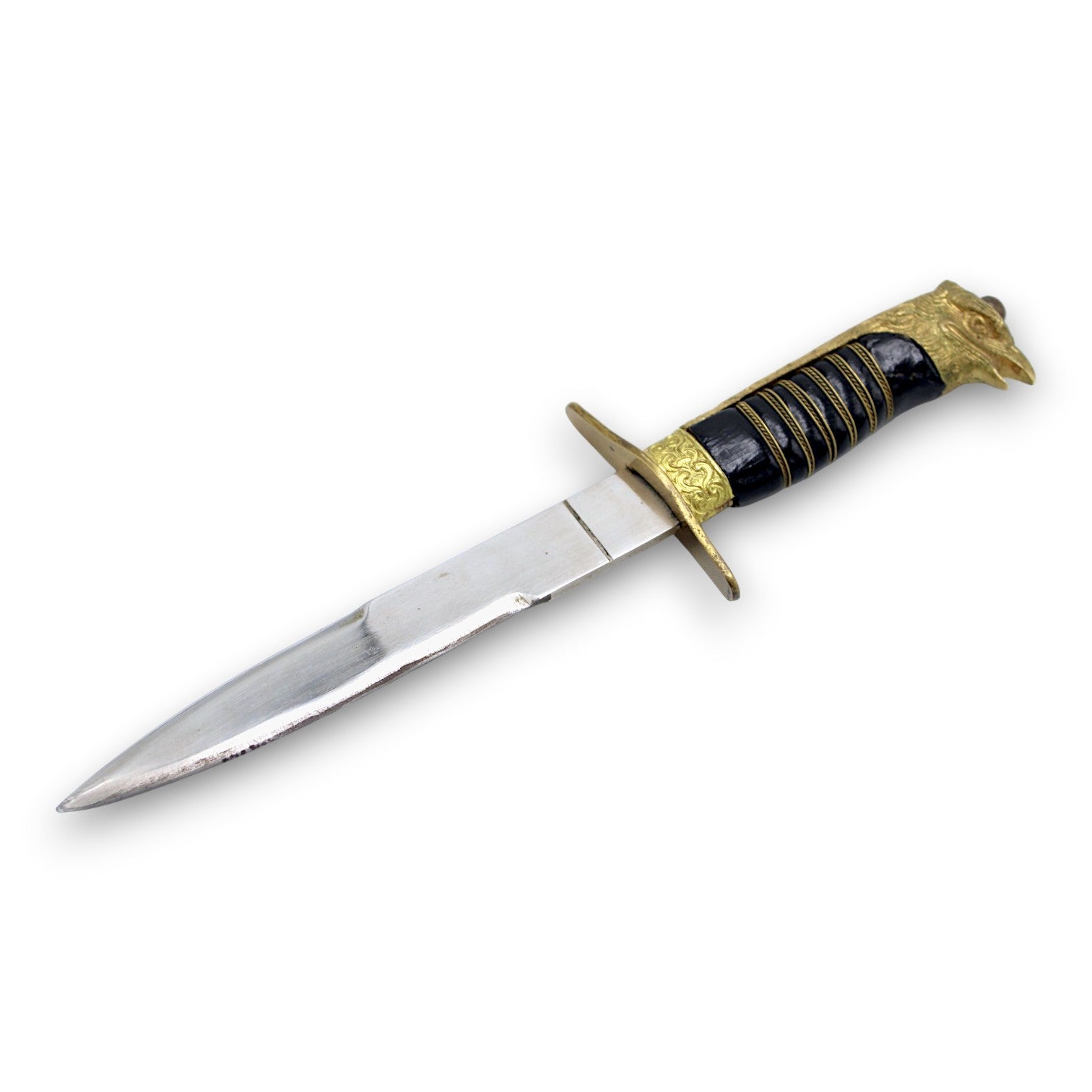 Rare WWII Italian GIL Youth Dagger with Eagle Pommel and Wire-Wrapped Grip
