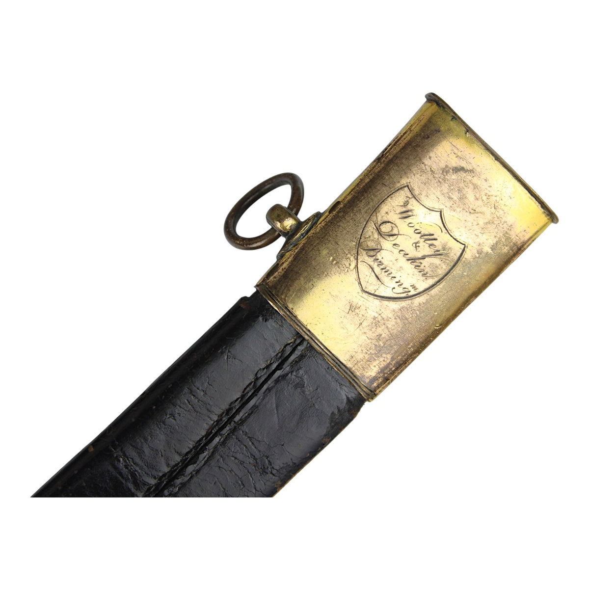 Rare War of 1812 U.S. Horse Head Sword High Officer Presentation Grade c. 1805-10 w/ Original Sheath